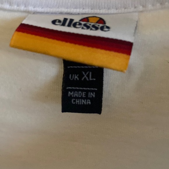 Two white Ellesse T-Shirts. - Picture 6 of 6